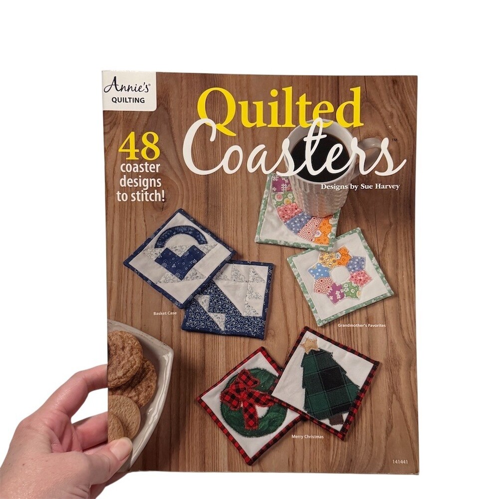 Quilted Coasters Pattern Book by Sue Harvey Paperback Quilting Sewing